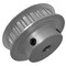 B&B Manufacturing 22XL025-6FA3, Timing Pulley, Aluminum, Clear Anodized,  22XL025-6FA3 - alternate 1